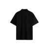 Calvin Klein Solid Color Comfortable Casual Workwear Pocket Short Sleeve Shirt Men Shirts Space-Black ZM02826-BEH