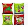 New Christmas Pillow 4 Combination Picture Pillow Cushion Pillowcase Home Office Pillowcase