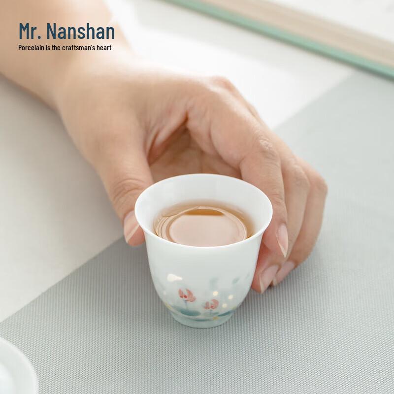 Nanshan Hand-painted Ceramic Kung Fu Tea Cup