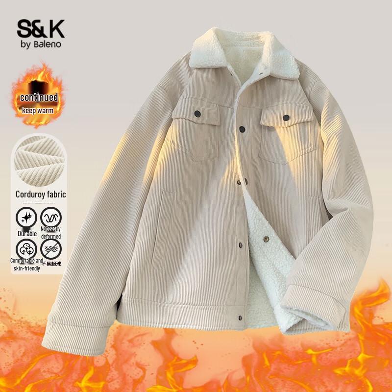

Baleno Men s S&K Series Warm Corduroy Jacket XL