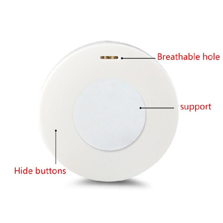 Round Temperature Humidity Meter Gauges Monitors Large LCD Display for Office