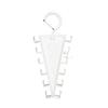 V-Shaped Dual-Sided Hanger & Storage Rack for Clothes, Belts, and Scarves