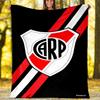 Club Atlético River Plate printed throw blanket—soft,warm;versatile blanket for all seasons—perfect as &air-conditioning throw,nap blanket