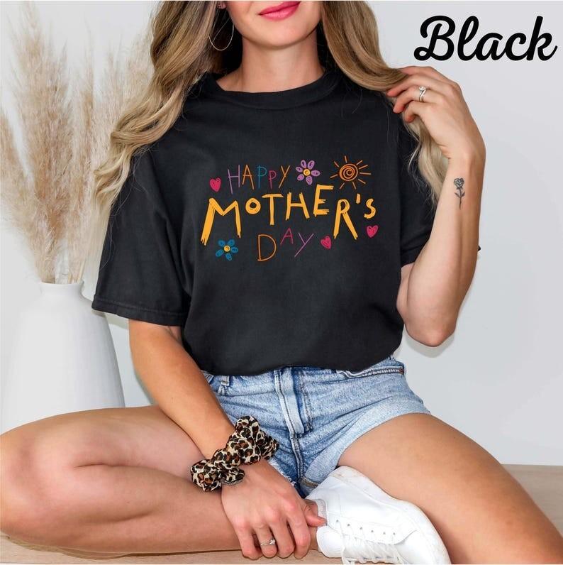 Happy Mother s Day Shirt Cute Mom Life Tee Mother s Day Gift New Mom Gift S