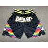 Just Don Retro Americano Mágico Pantalones Cortos Deportivos Bordados para Hombre Pantalones Cortos de Baloncesto High Street Pantalones Cortos del Equipo Lakers Pantalones Cortos de Cinco Puntos