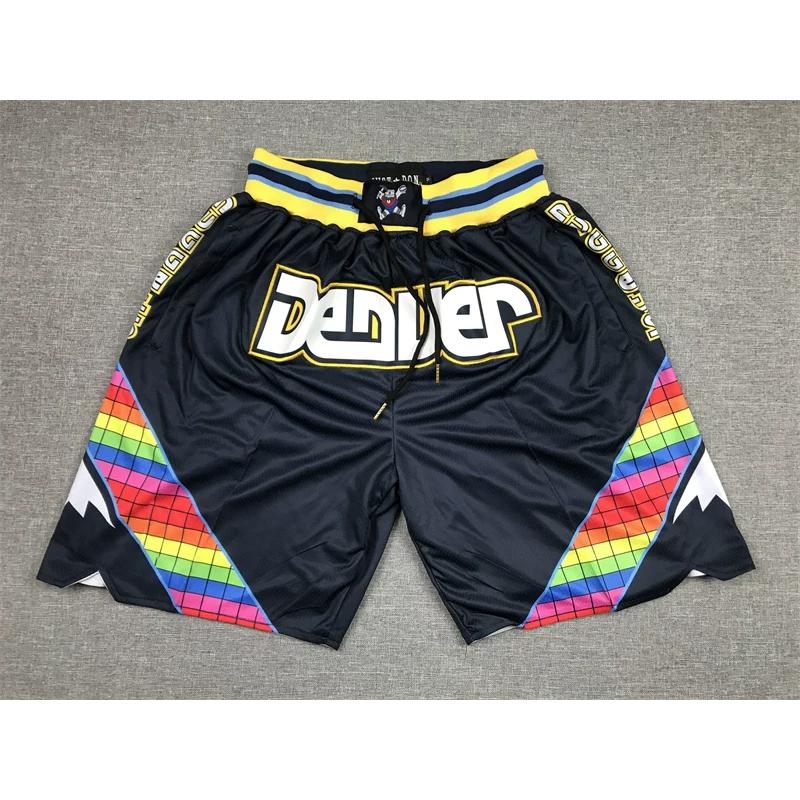 Just Don Retro Americano Mágico Pantalones Cortos Deportivos Bordados para Hombre Pantalones Cortos de Baloncesto High Street Pantalones Cortos del Equipo Lakers Pantalones Cortos de Cinco Puntos