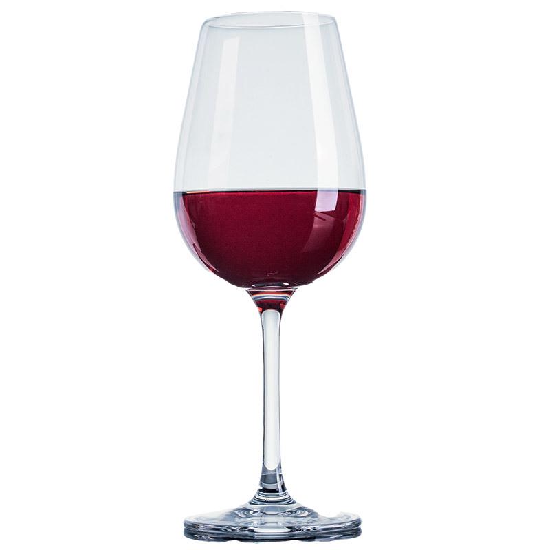 European Style High-Stemmed Crystal Wine Glass Set
