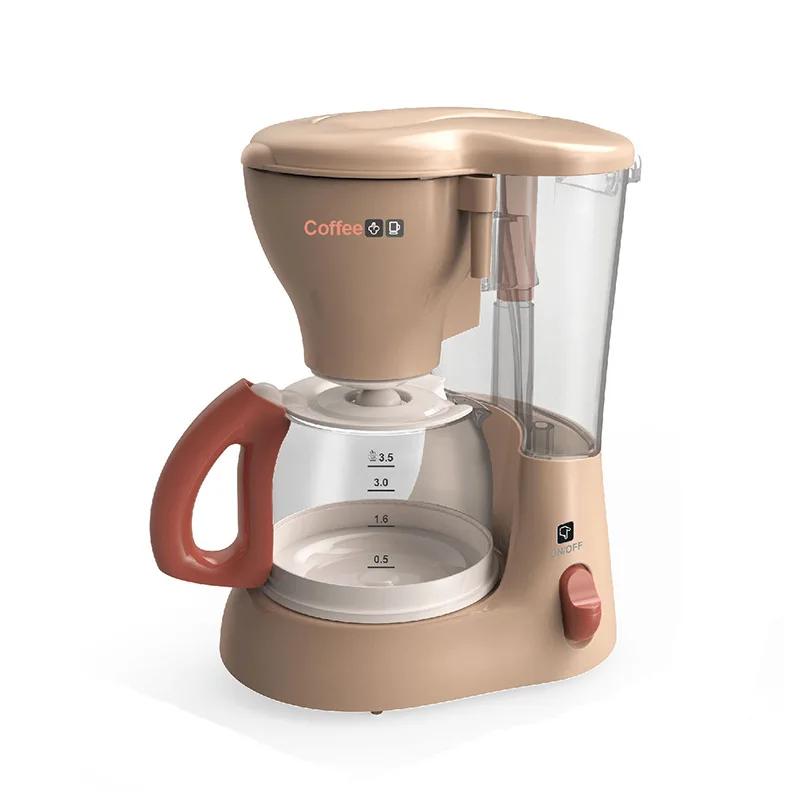 Kids Kitchen Appliances Toy Pretend Play Kitchen Accessories with Blender Coffee Maker Mixer Toaster Vacuum with Sounds & Light