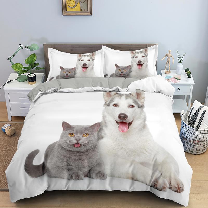 dog pattern duvet cover