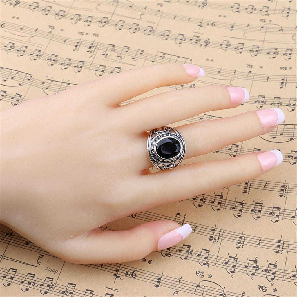 Punk Rock Vintage Englisch Verflochten Verdrehte Frauen Ring 925 Silber Schmuck
