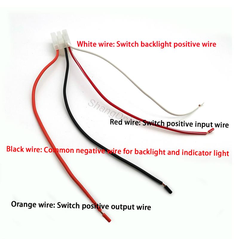 1PC Car LED DRL Lamp Power On Off Switch Radar Fan Switch Button with Cable For Toyota FJ Cruiser LC95 2002 For HINO 500/700