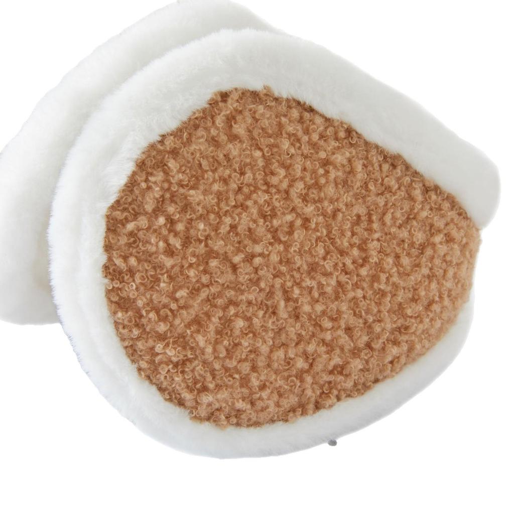 Women's Cute Winter Ear Muffs - Large, Thick, Velvet, Windproof Ear Covers for Cycling Warmth