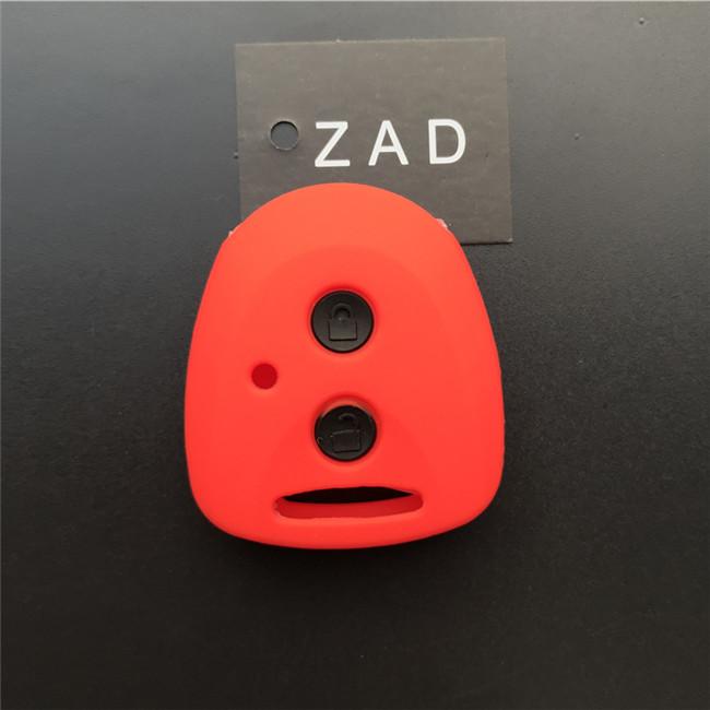 ZAD 2button silicone car key set cover case for TOYOTA Grand New Avanza Daihatsu Xenia PERODUA Alza Myvi Axia Perodua remote key красный