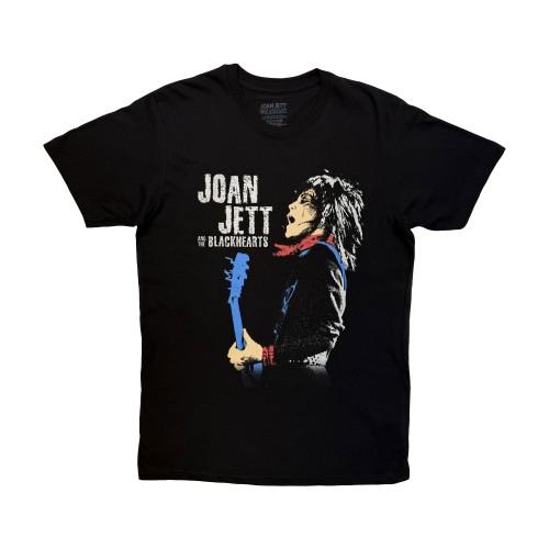 Joan Jett & The Black Hearts Unisex Adult Guitar T-Shirt