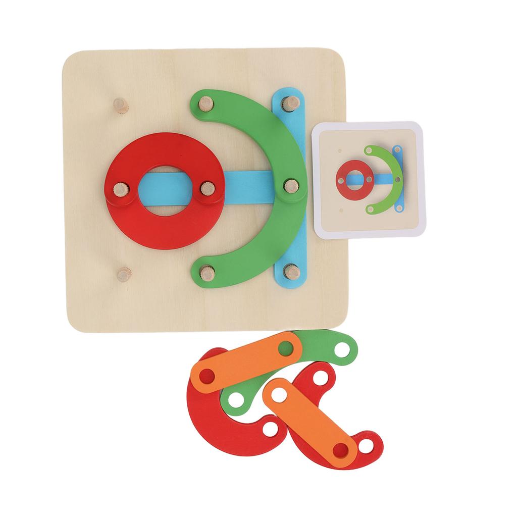 Letter Construction Puzzle Thinking Training Hand Eye Coordination Letter Number Shape Puzzles for O