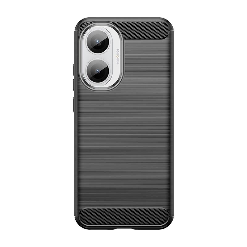 For Poco F7 Case Cover Xiaomi Poco F7 Capas Shockproof Phone Bumper Armor Coque Carbon Fibre Back TPU Soft Fundas Poco F7 Cover