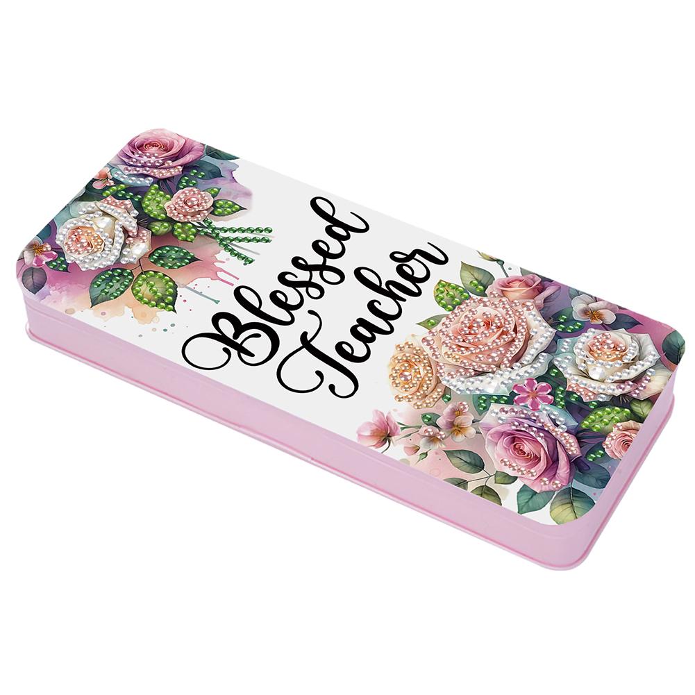 Diamond Painting Pencil Case Diamond Art Organizer Box Aesthetic Diamond Art Pen Holder Diamond Painting Stationery Case
