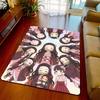 Nezuko Area Rug Carpet Non Slip Floor Mat Soft Bedroom Living Room Home Decor Anime Style -QJY