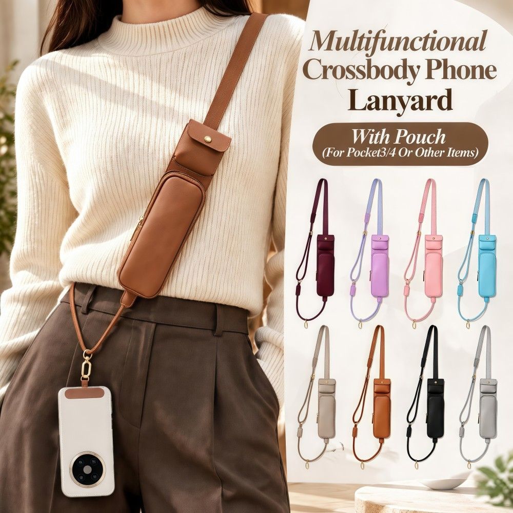 Nylon Crossbody Phone Lanyard Adjustable Multifunctional Phone Strap  Outdoor