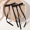 Popular Tassel Streamer Bow Hairpin Polyester Cotton Maillard Children'S Hairpin Hair Accessories Duck Bill Clip 3631
