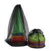 Logo Disc Drawstring Net Storage Bag for Football Training Equipment
