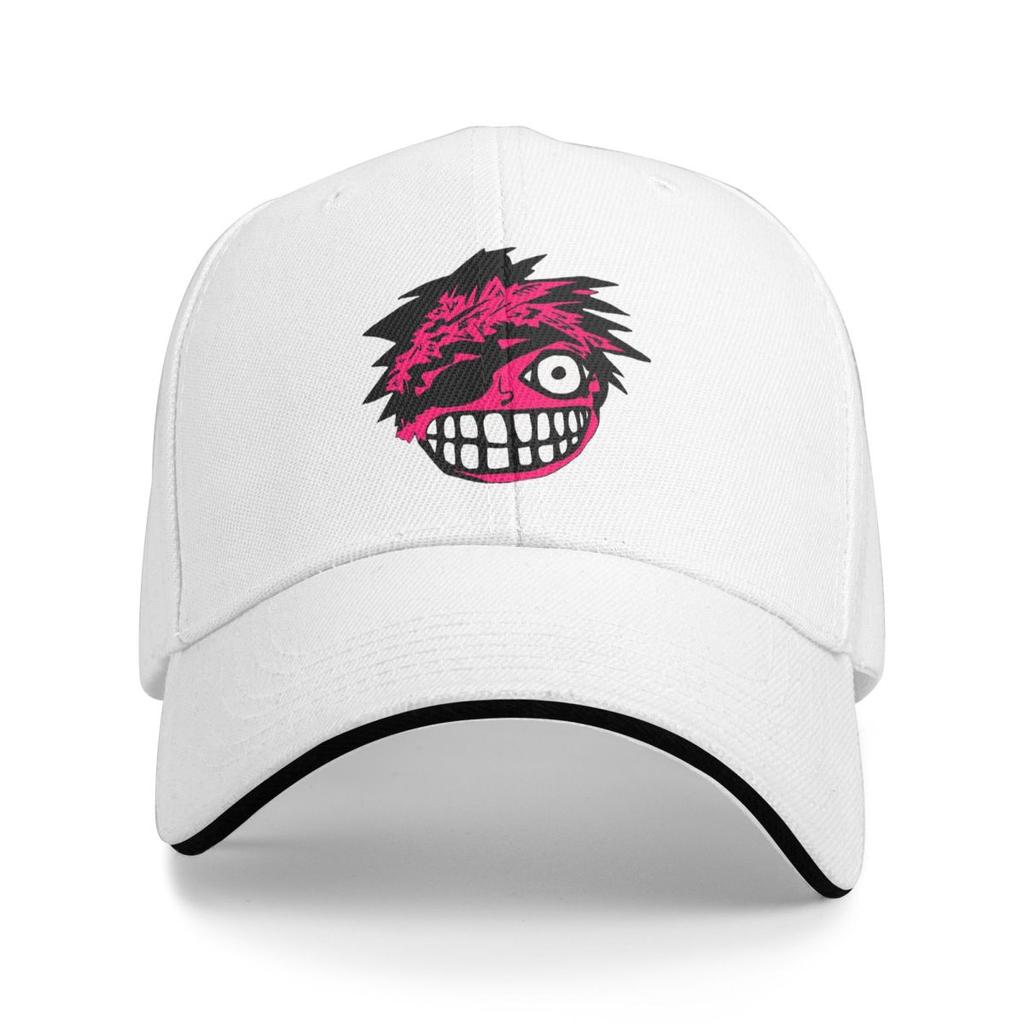 Gorillaz Punk Rock Band Baseballkappen Snapback Baseballmützen Atmungsaktiv Lässig Kappe Outdoor für Männer und Frauen