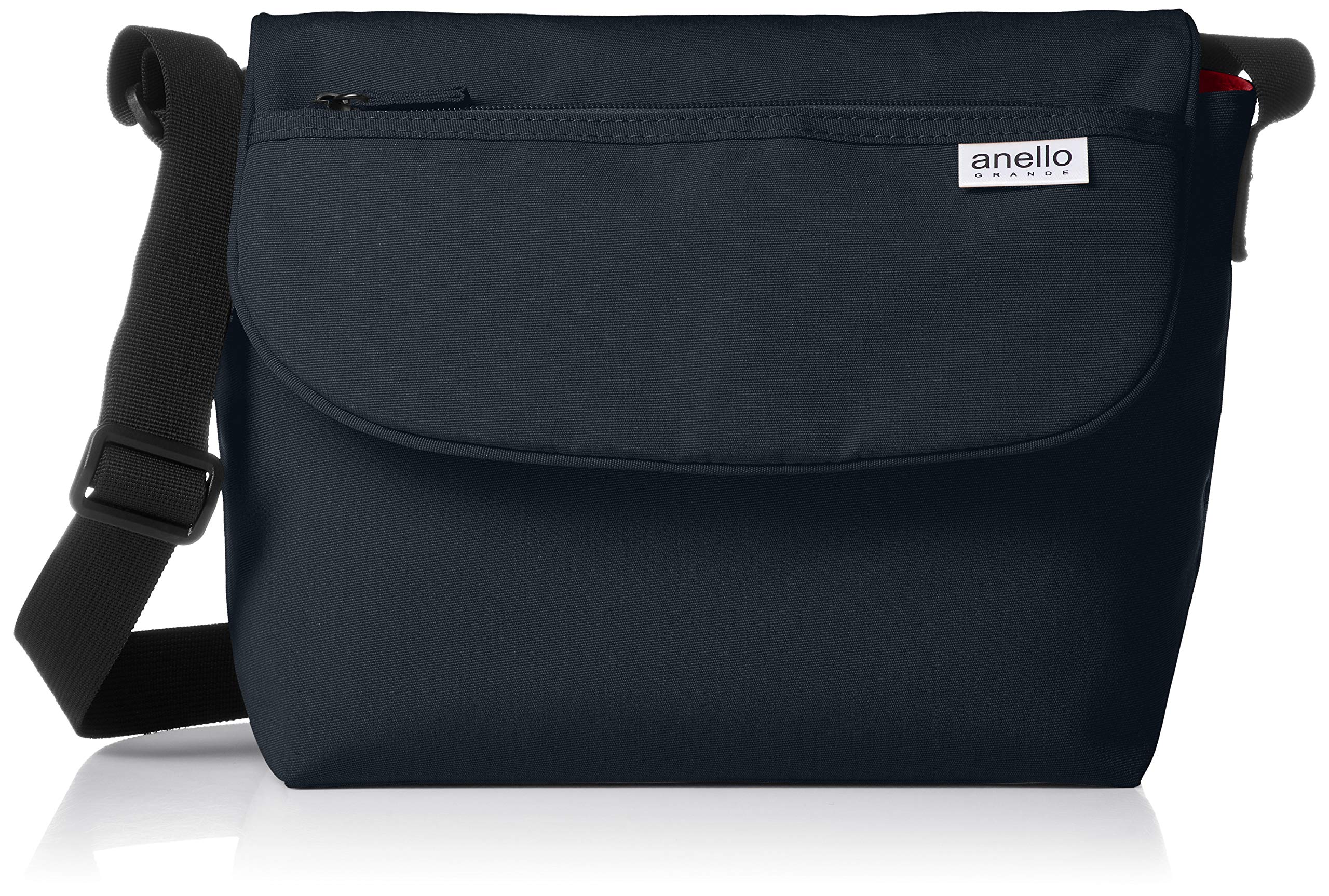 

Shoulder bag SPS Lightweight heathered poly Messenger S Navy [Anello Grande] GU-A0961 water-repellent