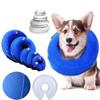Comfortable Elizabethan Dog Collar Inflatable Protective Neck Cone For Pets In Pvc