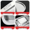 Chu Wanya 304 Stainless Steel Divided Food Tray