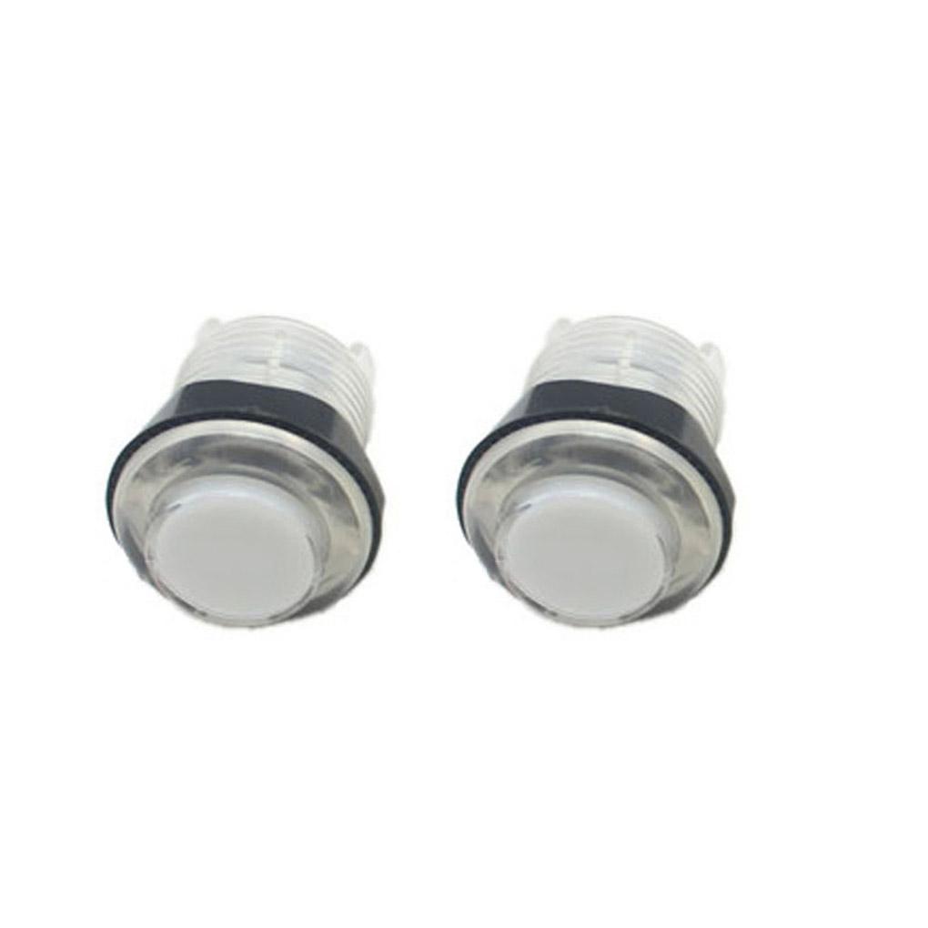 Illuminated Push Button Game Machine Transparent Original Clear Fittings Colorful Switch Snap Small Vending Self-Assembly