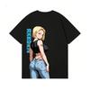 Anime Dragon Ball Android 18 Printed Tshirt Unisexs and Womens Tshirt Unisexs Top Sports Tshirt Unisexs Tshirt Summer Tee 2026