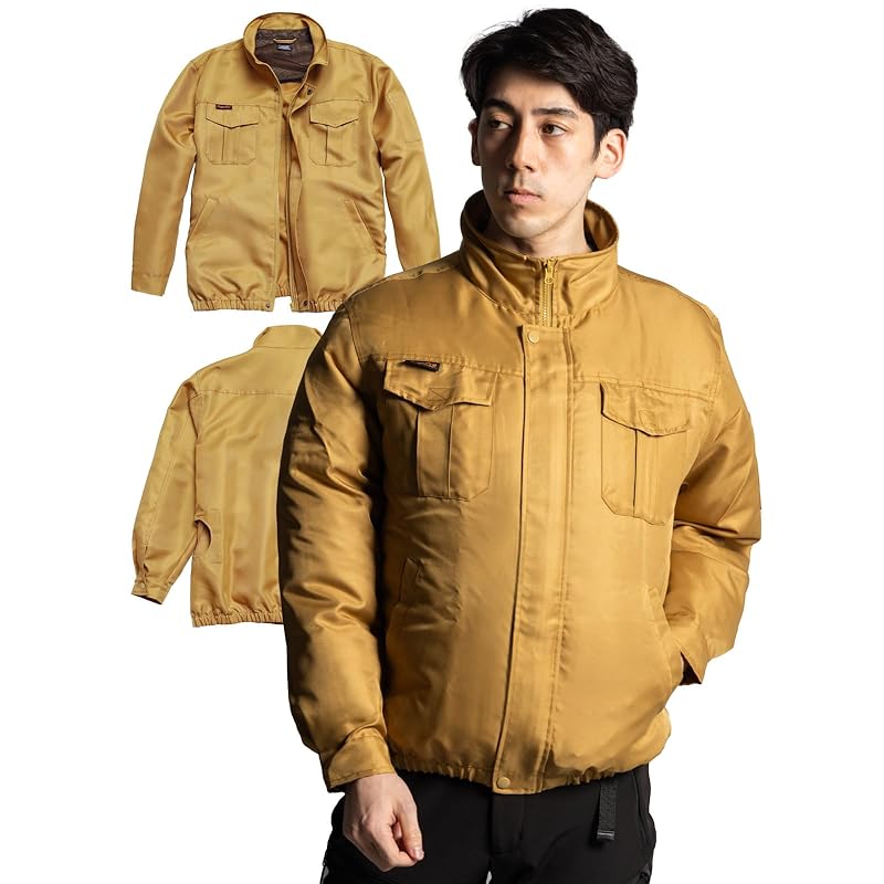 

[Duerfusa] air conditioning work clothes long sleeve clothes only Re-washing Beige/L