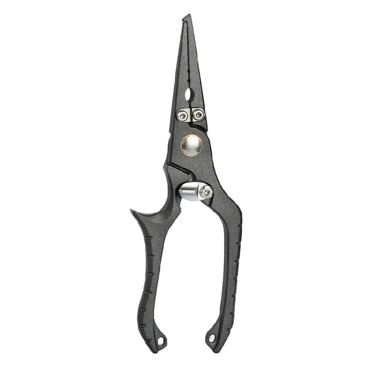 Multifunctional Pliers with Safety Lock Braided Fishing Line Cutter Rings Openers Hook Remover Fishing Plier