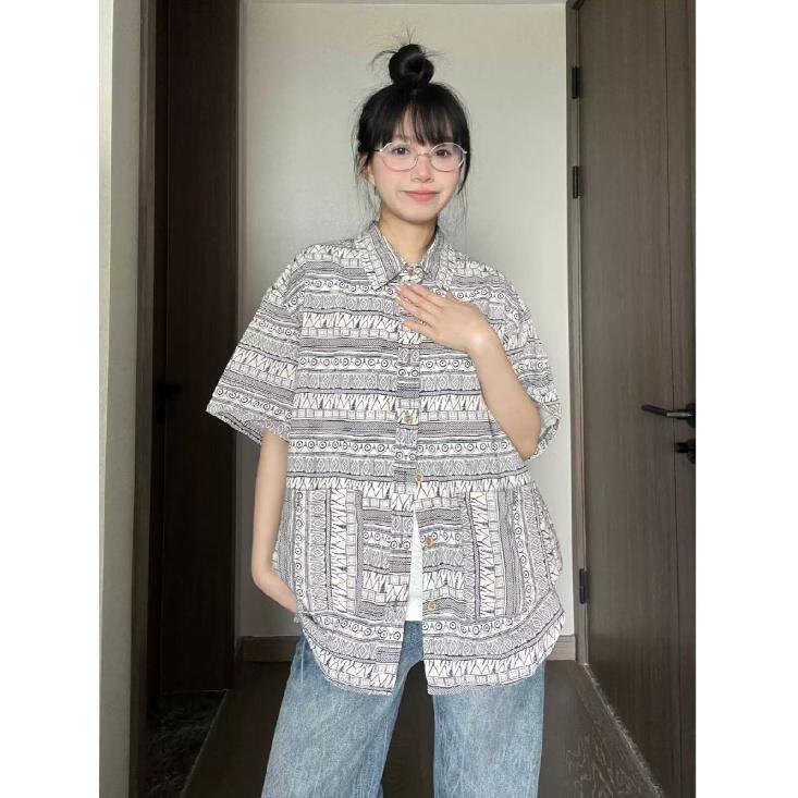 Sommer Fünf-Ärmel Jugendlicher Modetrend, Tägliches Modisches Herrenhemd, Japanisches Vielseitiges Neues Künstlerisches Hemd