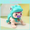 Toy Dinosaur Windup Crawling Baby Toy For Early Learning And Development