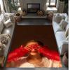 Soft Crystal Velvet Floor Rug,Ariana Grande Anti Slip Decorative Carpet, Plush Area Mat For Indoor Home Decoration