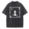 Bruno Mars The Romantic Tour Washed Cotton Printed Tshirt Men Women Hip Hop Short Sleeve Oversized Summer Male Tee Shirt