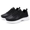 Fashion Running Shoes Men Big Size Casual Outdoor Flat Comfortable Walking Leather Tennis Shoes Lace-up Cheap Sneakers Man