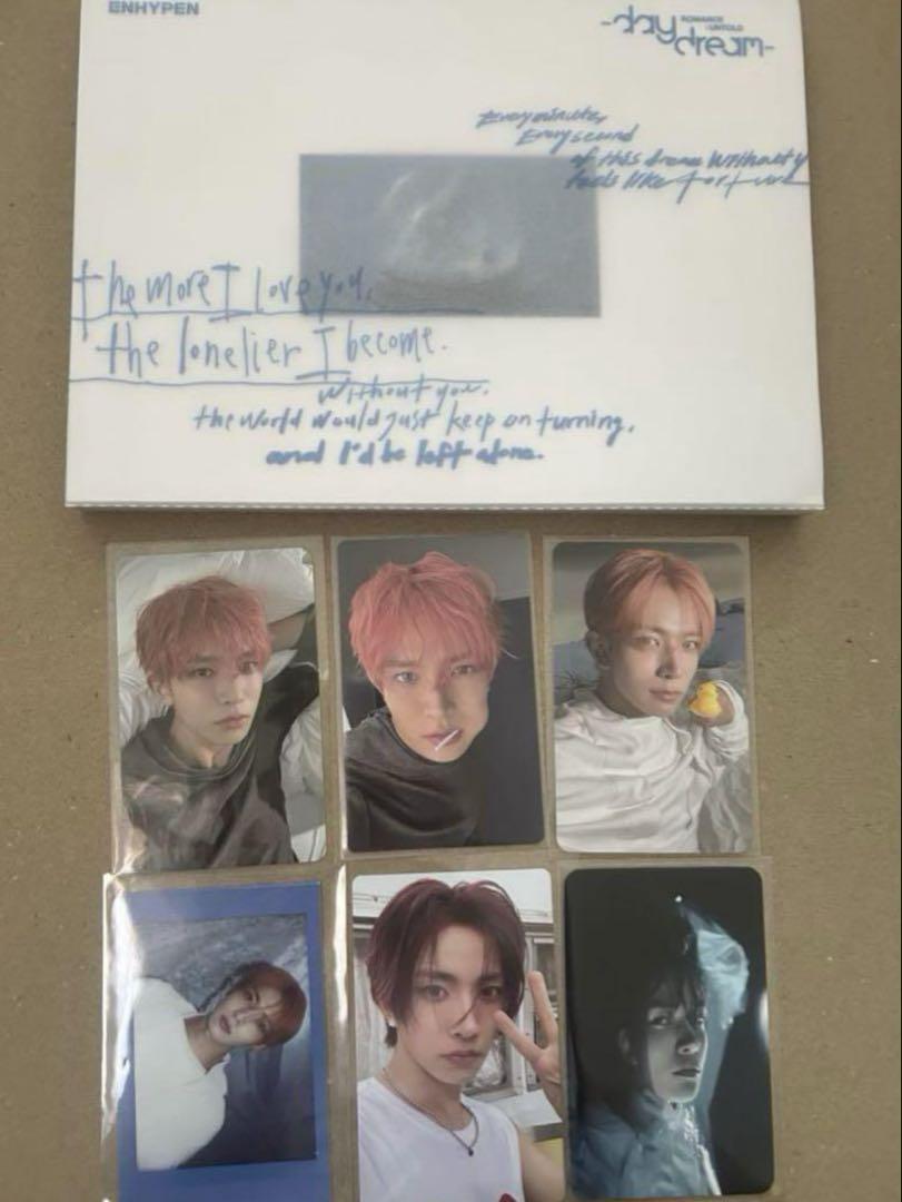 

[USED] Heeseung Daydream Trading Card ENHYPEN Enap Album