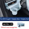 For BYD Seagull Dolphin Mini Surf Central Control Under Air Vent Storage Box Driver Passenger Water Cup Holder Interior Storage