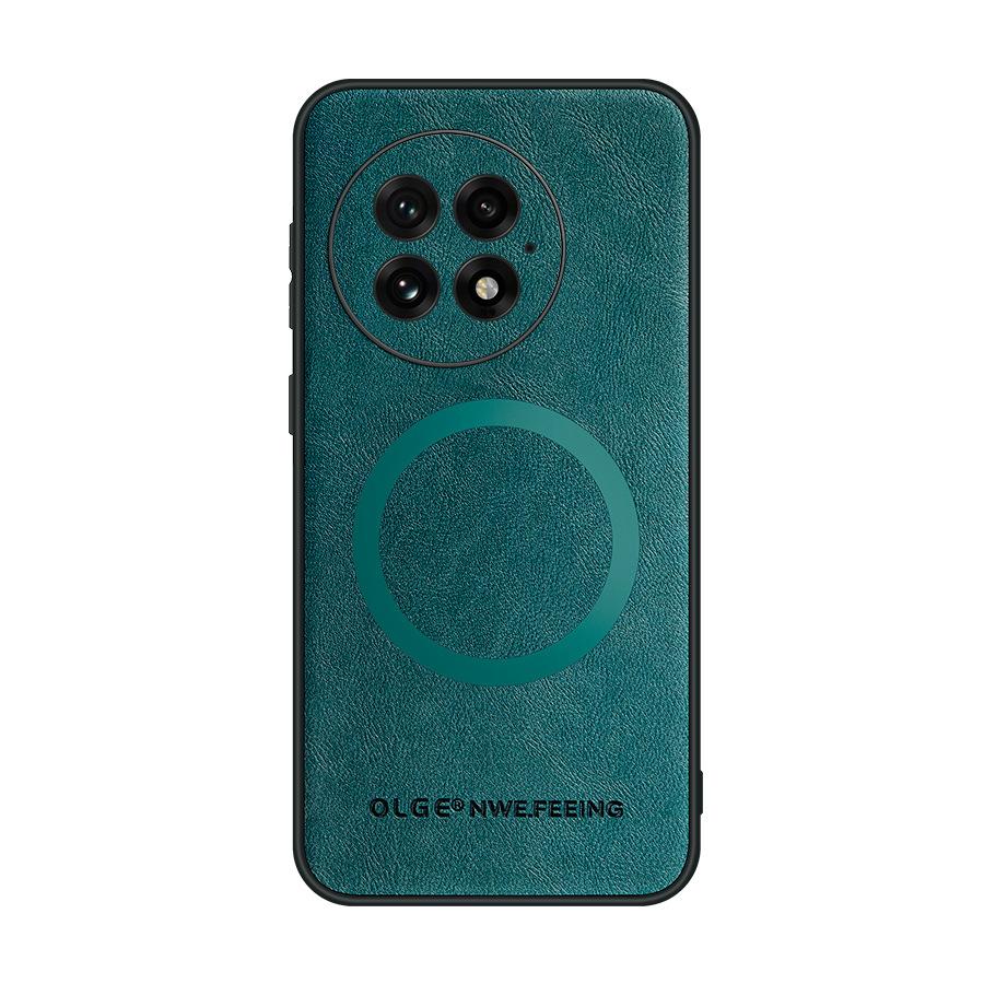 Applicable To One Plus 13 Cow Pattern Magnetic Mobile Phone Case One PlusACE5 Matte 1 + 13T Anti-drop Protective Case
