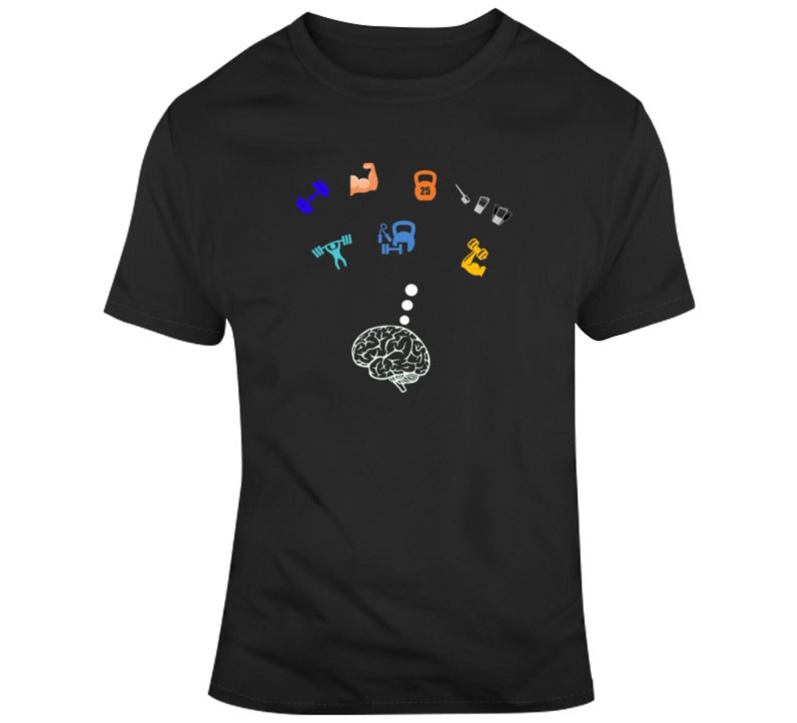 Heavy Thoughts Black T Shirt 3XL
