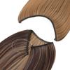Invisible Wire Hair Extensions 22 Inch Halo Hair Extension Long Wavy Synthetic Hairpiece with Transparent Wire Adjustable Size Clips for Women