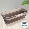 Portable Laundry Basin Travel Folding Wash Basin Durable Household Supplies