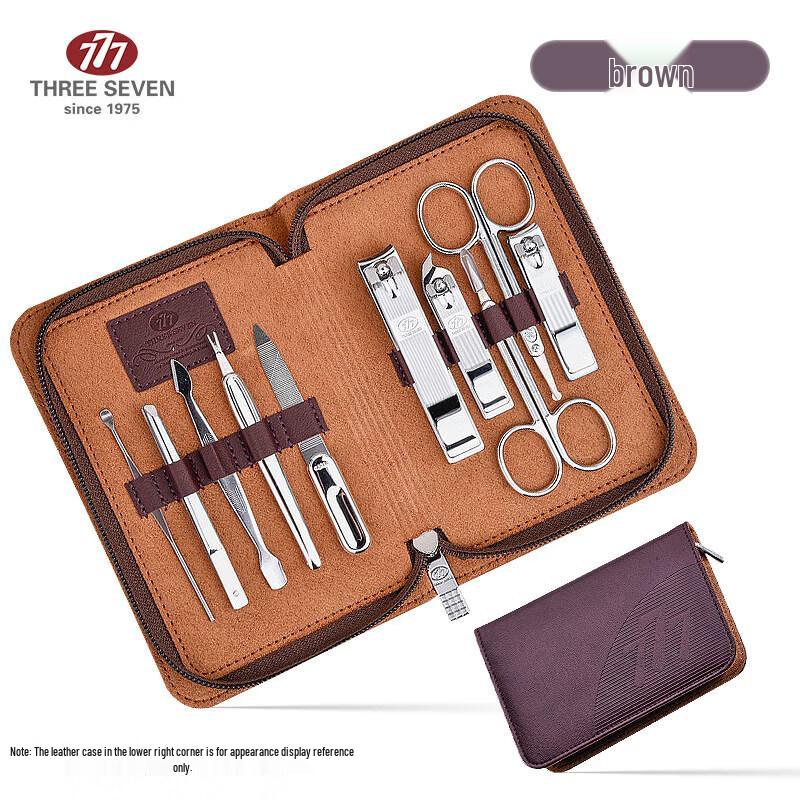 777 10-Piece Nail Clipper & Grooming Set