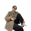 Haining fur coat women's new temperament fashion fur coat winter environmental protection imitation fox hair young medium and long