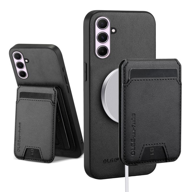 

Suitable for Samsung Galaxy A56 Mobile Phone Case A36 Cow Pattern Leather Magnetic Card Case New A26 Premium A16 Samsung Galaxy A56