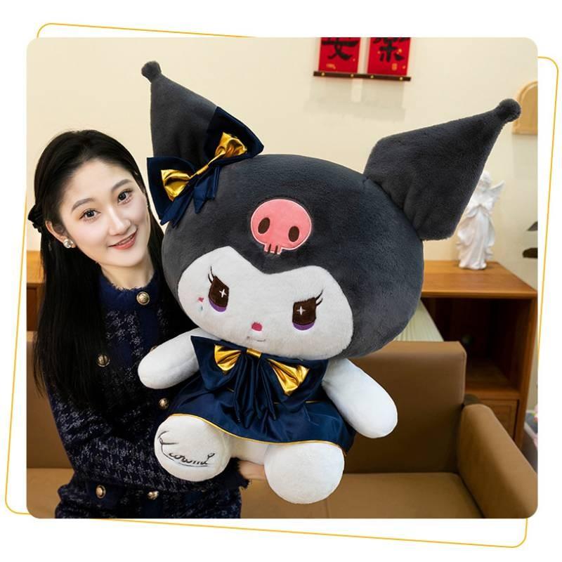 Adorable Kawaii Kurumi And Melody Plush Dolls Cute Soft Toys For Children Gifts