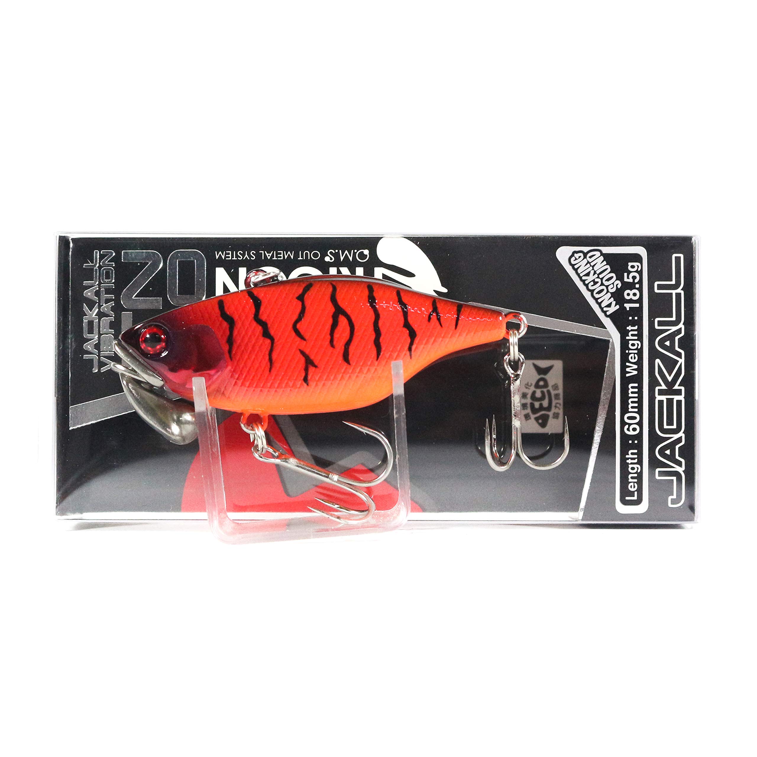 JACKALL Vibration Trigon 60mm NH Red Tiger TN/60 18.5g