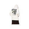 Anta Comfortable Breathable Loose Hoodie With Letter Print Men Sweatshirt Ivory-White 152448711N-1